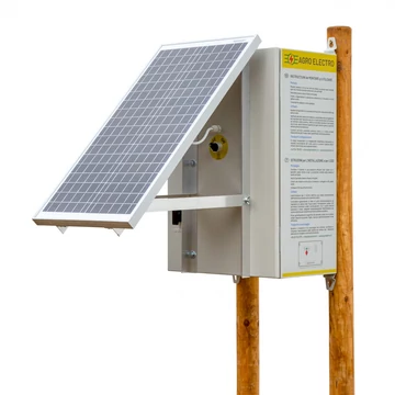 Kompakt DL 3200 villanypásztor készülék 30 W-os napelemes rendszerrel